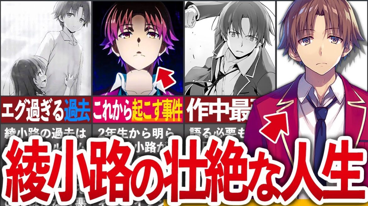 【裏切り確定!?】最強＆最恐主人公『綾小路清隆』の壮絶過ぎる人生【よう実/ゆっくり解説】