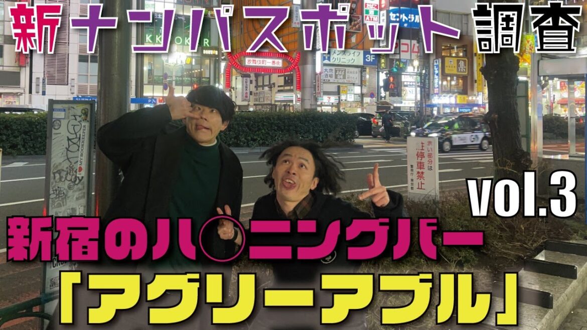 新宿のハ◯ニングバー「アグリーアブル」に潜入調査!〜新ナンパスポット調査 vol.3〜 新宿のハ◯ニングバー「アグリーアブル」に潜入調査!〜新ナンパスポット調査 vol.3〜