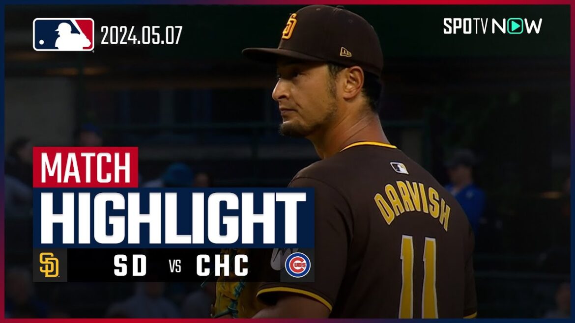 【ダルビッシュ有が日米通算198勝目！】パドレス vs カブス 試合ハイライト MLB2024シーズン 5.7