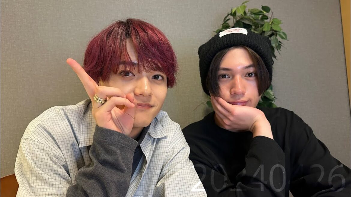 八木勇征 中島颯太 喫茶マックインスタライブ（2024 04 26）