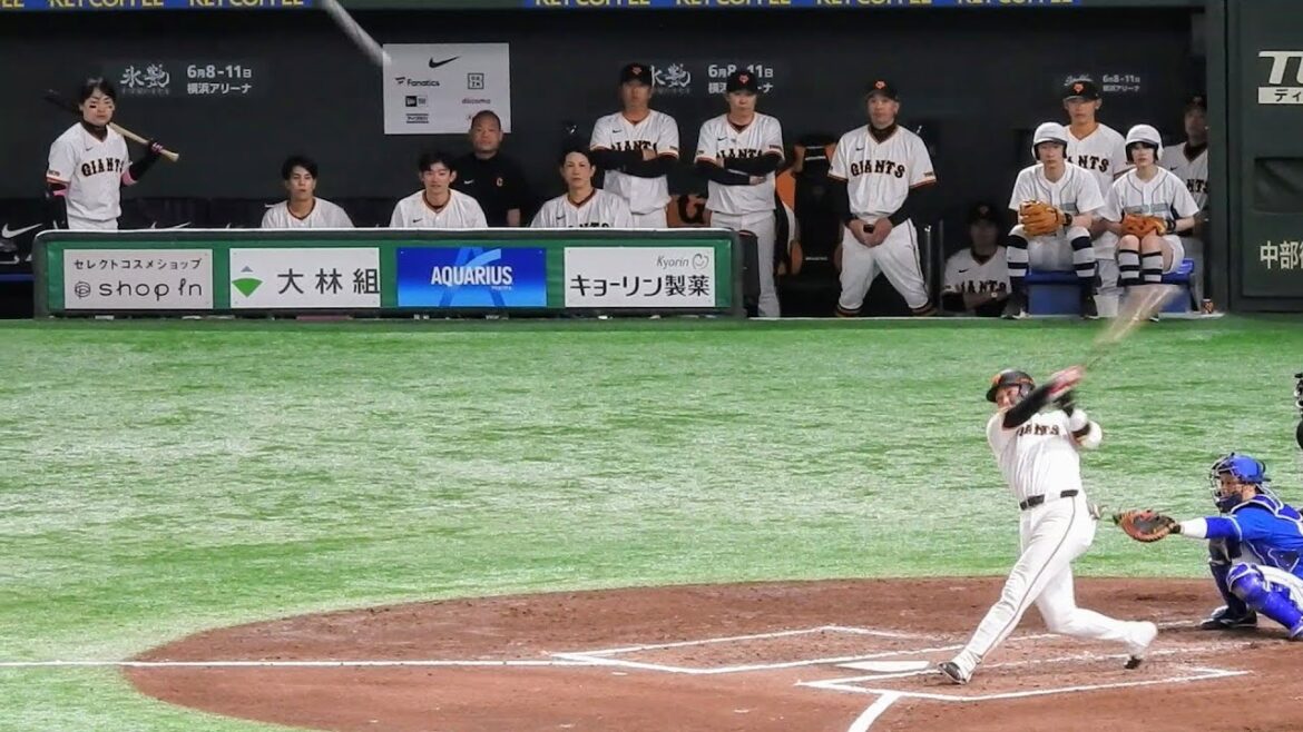 坂本勇人、逆転スリーラン!!!! 2024.4.25