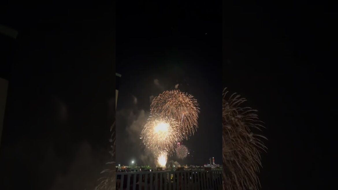 (投稿動画)関門海峡花火大会2023①