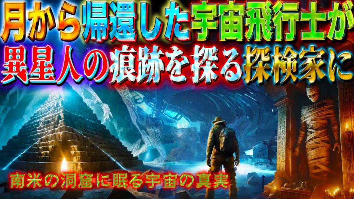 月から帰還した宇宙飛行士が異星人の痕跡を探る探検家に　南米の洞窟に眠る宇宙の真実