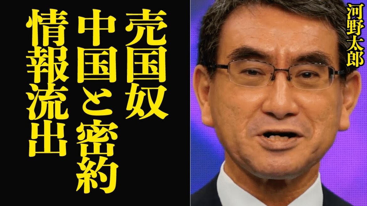 河野太郎が反日行為…マイナンバー推進で”中国に情報譲渡”状態の密接関係に絶句…日本のデジタル相が売国行為、整備が不完全のマイナカード普及、不具合無視で国民を管理する体制に絶句【芸能】