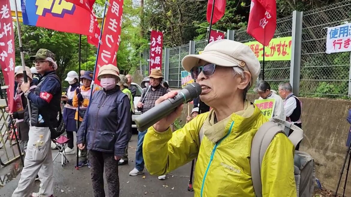 高浜原発再稼働反対抗議集会　高浜市会議員さん