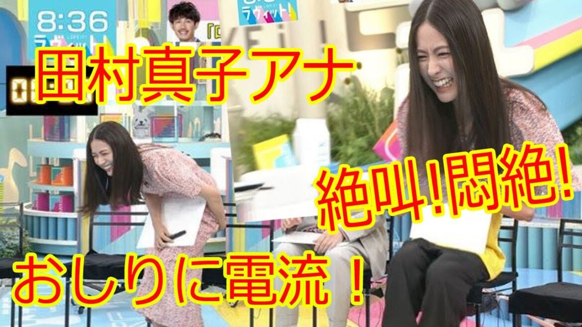 【田村真子】おしりに電流を喰らって絶叫・悶絶する姿が可愛い過ぎた！