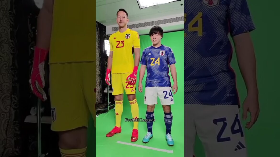 Pemain Jepang Tertinggi Dan Terpendek Daniel Smith & Yuki Soma #shorts