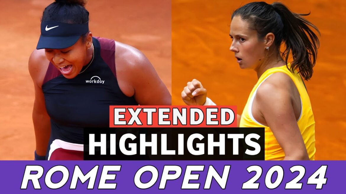 Naomi Osaka vs Daria Kasatkina Full Highlights – Rome Open 2024 Tennis Naomi Osaka vs Daria Kasatkina Full Highlights - Rome Open 2024 Tennis