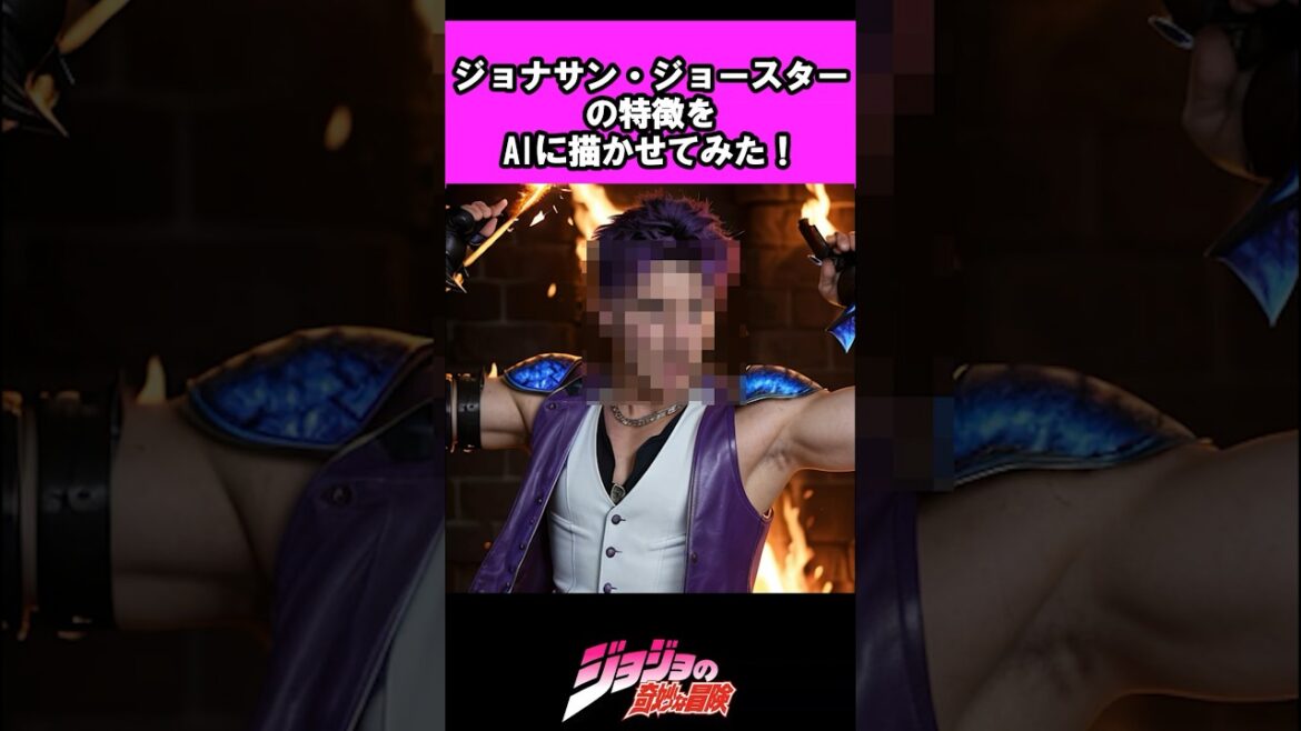 【ジョジョ】ジョナサン・ジョースターをAIに描かせてみた！#ジョジョ #ジョジョの奇妙な冒険 #jjba #jojo #shorts