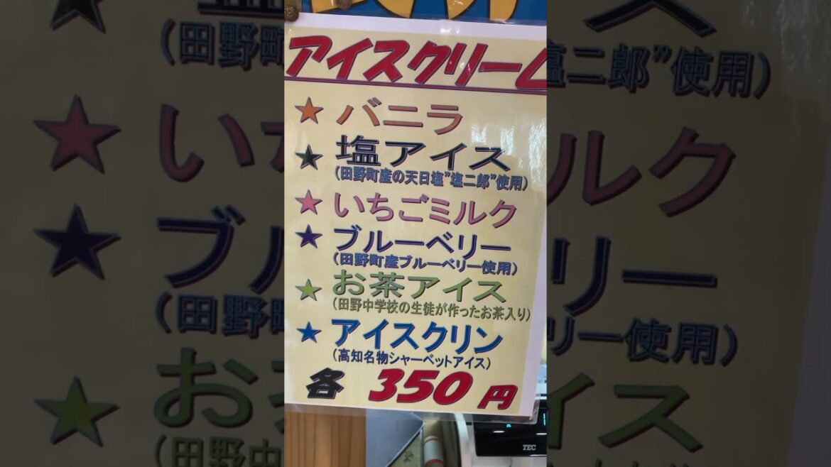 高知のアイスクリン。めっちゃおいしい！ #こどおじ #無職 #30代 #アイスクリン