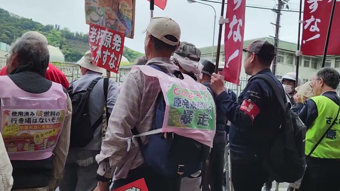 高浜原発再稼働を許さないぞ‼️抗議集会