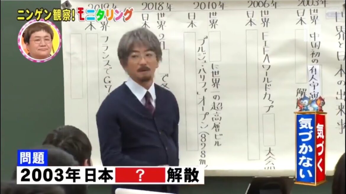 SMAP 木村拓哉が教師に変装して 学校の授業に潜入したら・・・