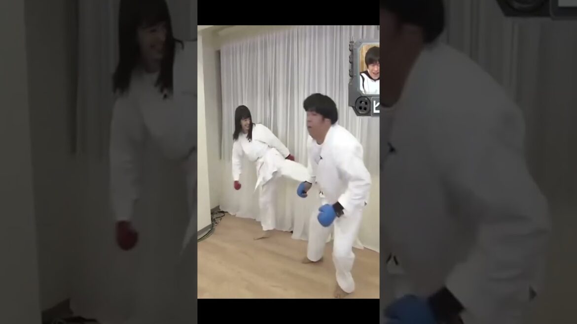 可愛いいし強い山本舞香VS卑怯な日村 #shorts