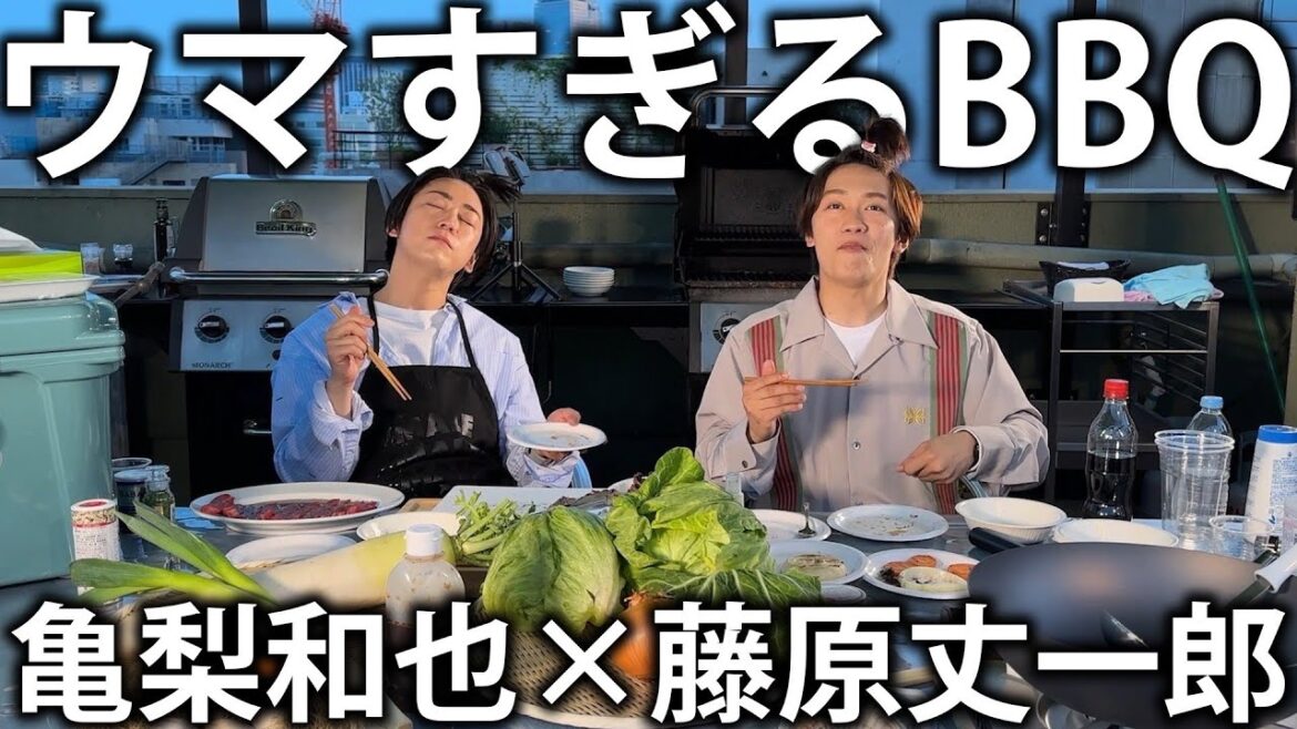 【グローブあり】なにわ男子 藤原丈一郎と東京のど真ん中でBBQをしたら幸せすぎた！