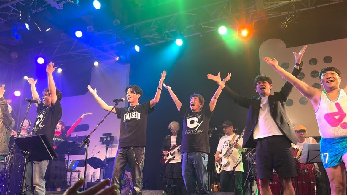 豪華すぎる大御所ライブに急遽参戦！？