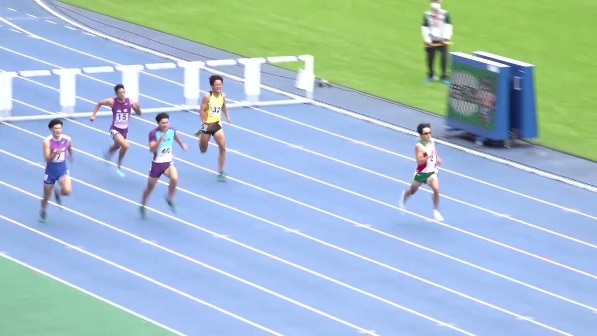 [4k]成年男子 400mH　予選全組　栃木国体2022