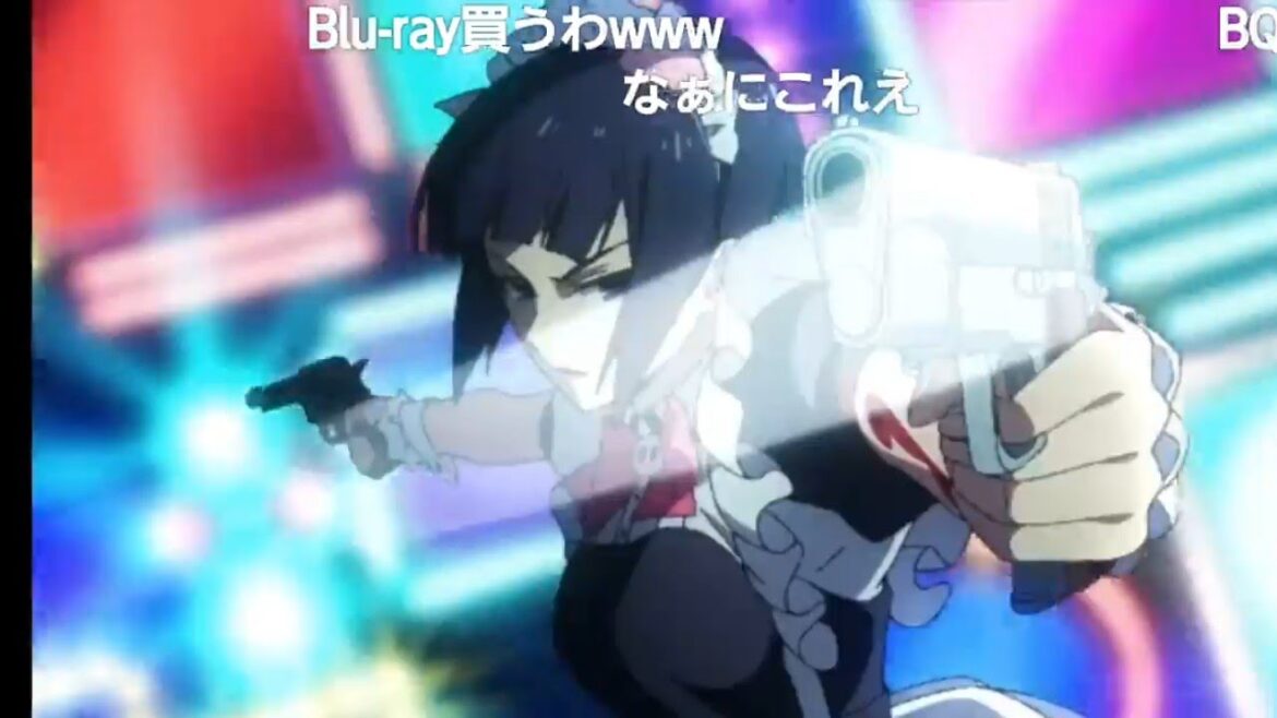 【コメ付】アキバ冥途戦争 1話のカオスなシーン