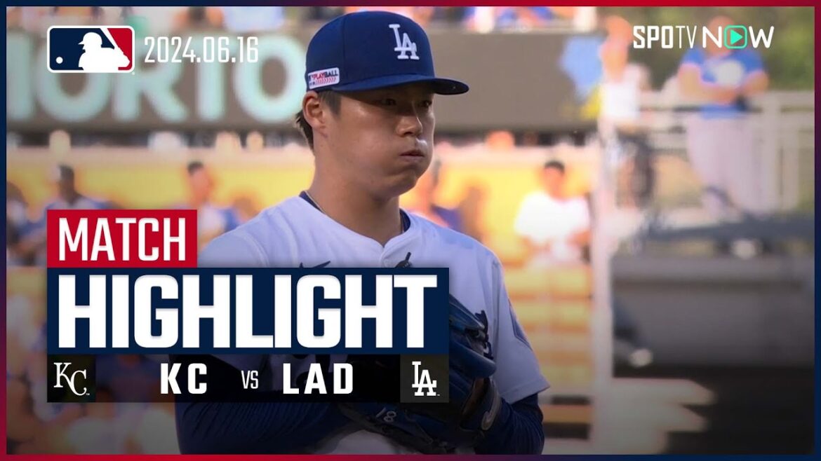 【ドジャースは山本が2回緊急降板&満塁被弾で連勝ならず】ロイヤルズ vs ドジャース 試合ハイライト MLB2024シーズン 6.16