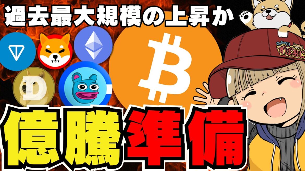 【🔥バブルの準備をせよ】ビットコイン爆億の夜明け前か？／大統領選が仮想通貨に大きな影響を与える／ドージコイン・柴犬がひん死状態！ミームコイン全滅か／現在急上昇コインは時価総額10位の〇〇！