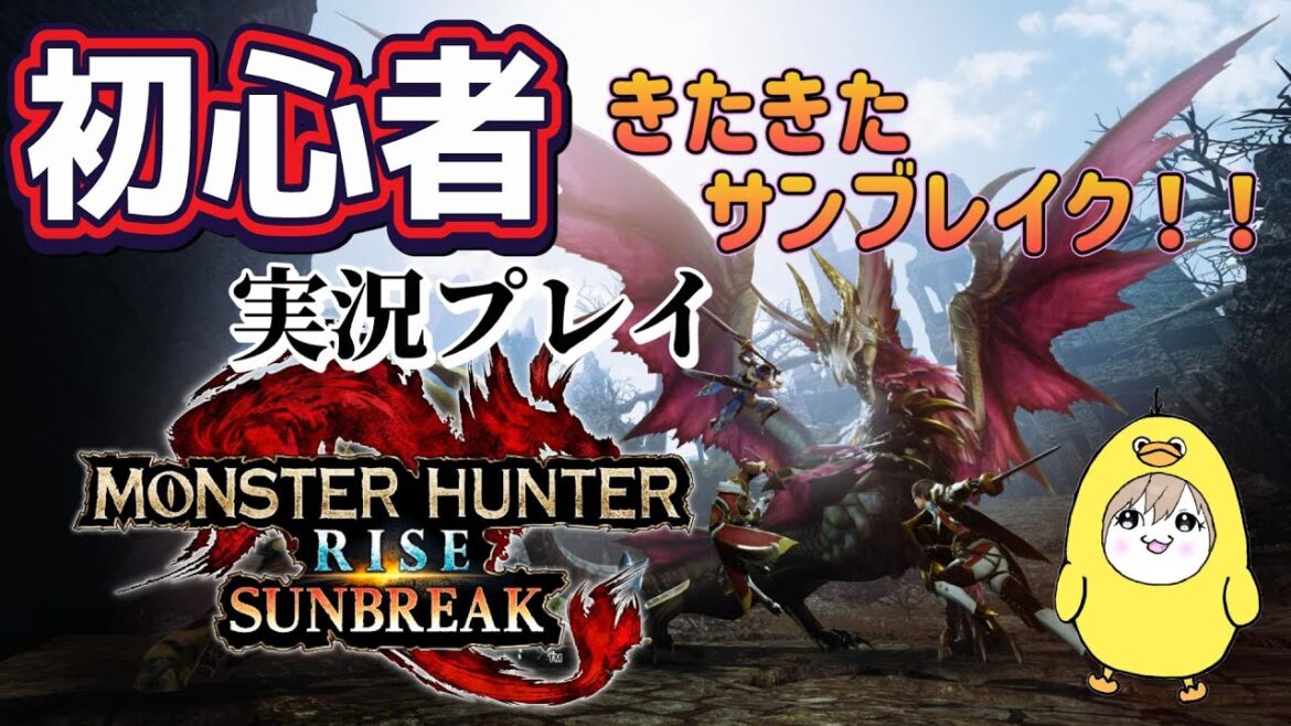 【モンスターハンターライズサンブレイク】初心者実況🔰～ついにきた！サンブレイク！～