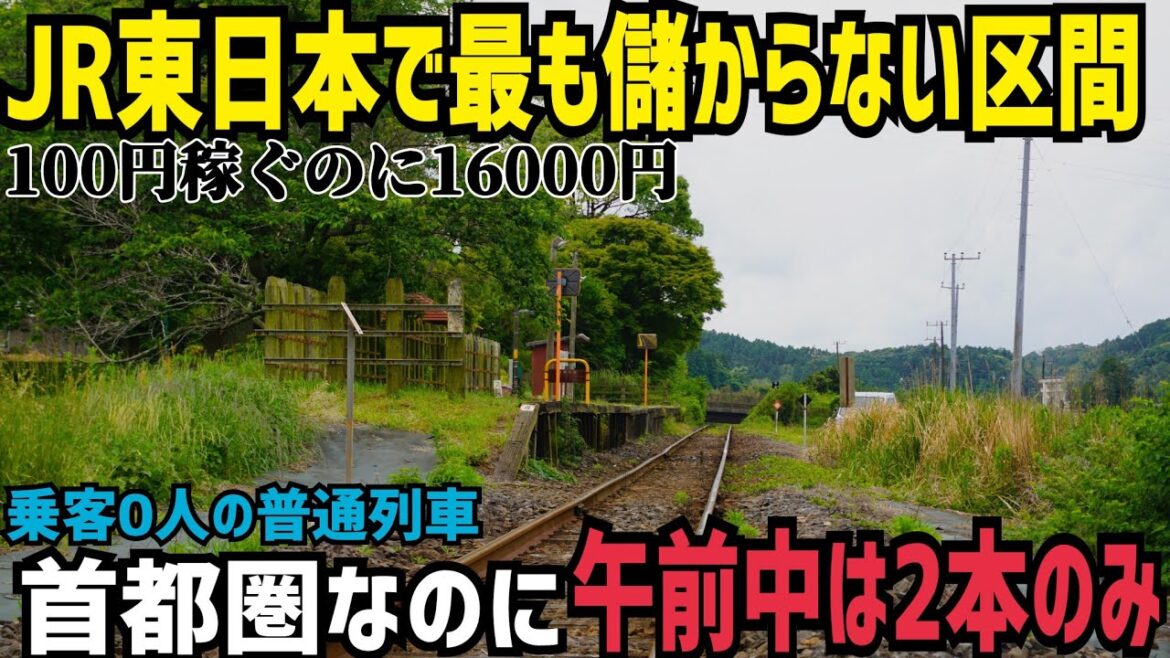 【乗客0人】3両も繋いでいるのに誰も乗らない 東日本で一番収益率が低い首都圏の非電化路線を駅巡りしながら走破してきた話　JR東日本久留里線走破記