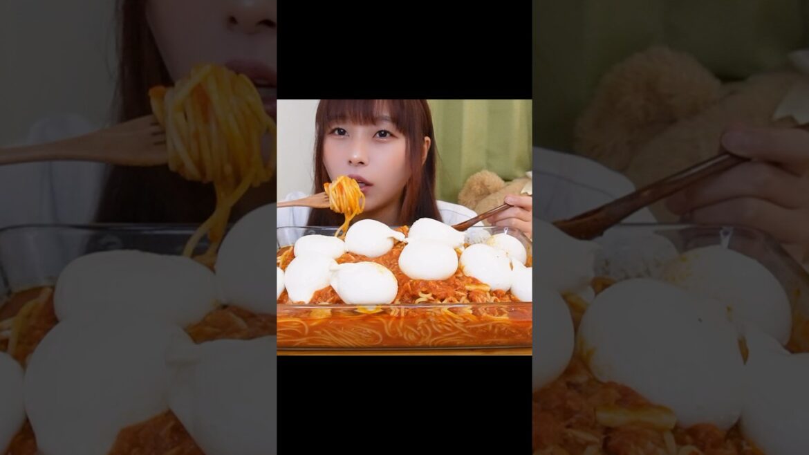 【大食い】花畑牧場のチーズ大好き！トマトパスタ！