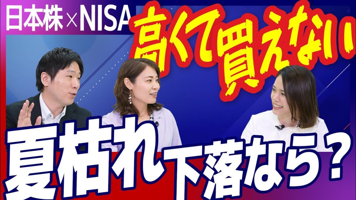 【日経平均】夏枯れで下落？それともNISAの買い場？