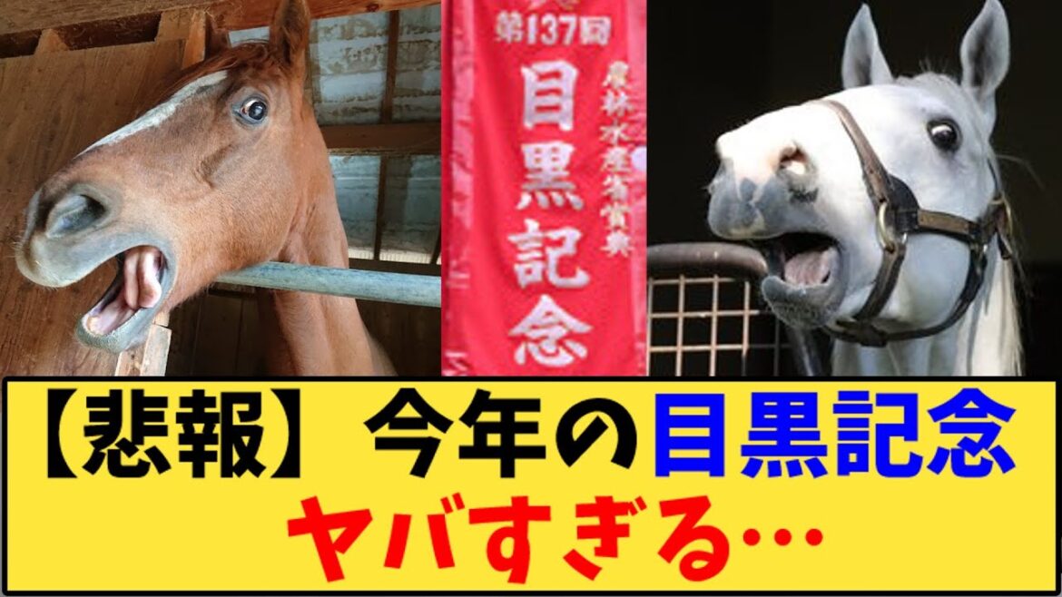 【競馬】｢【悲報】目黒記念     ヤバすぎる…」に対する反応【反応集】