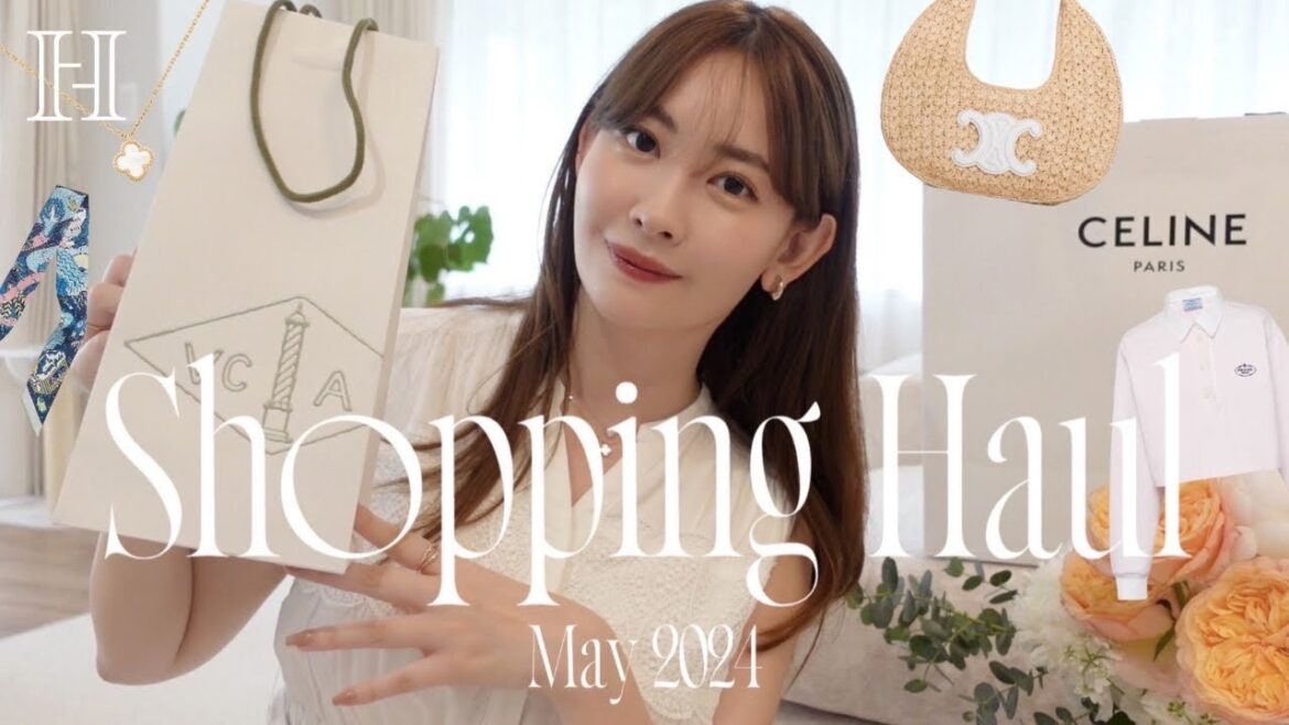 【購入品】全5点！夏に向けてお買い物💛ヴァンクリ | CELINE | PRADA