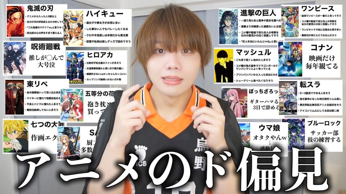 クラスに絶対一人はいるアニメ見てる奴の性格をド偏見で紹介したらおもしろすぎたww【プレゼン】