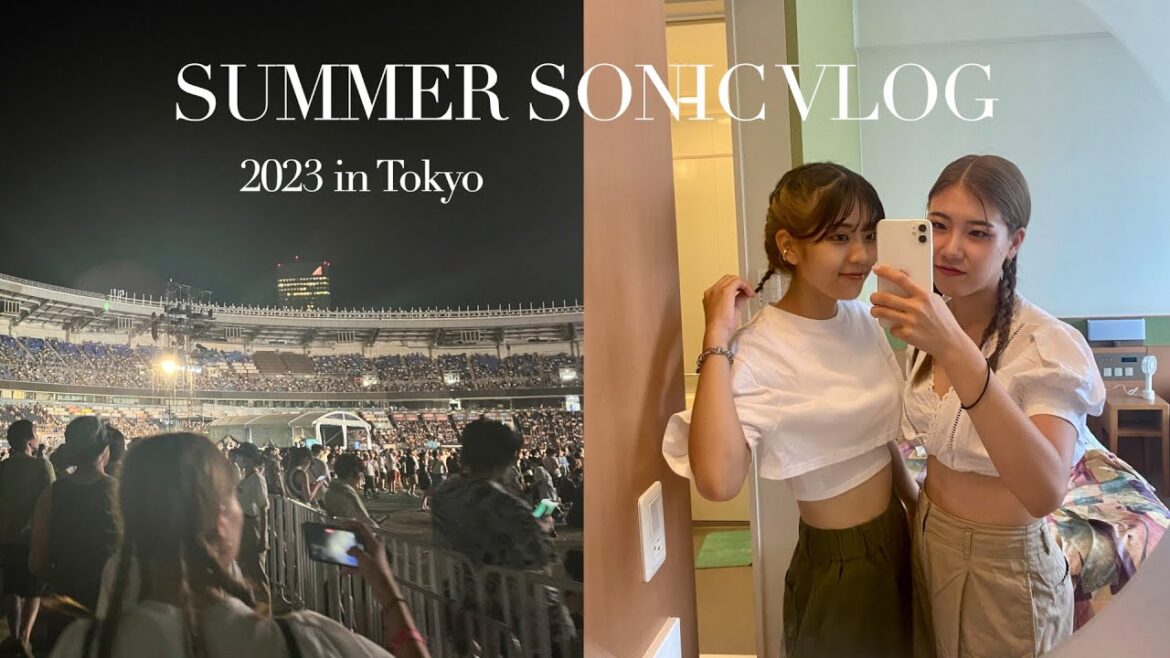 サマソニVlog｜夏フェス🌞最高の思い出🌃/SUMMER SONIC/TRESURE/ちゃんみな/Awich/Taeyaug/Kendrick Lamar