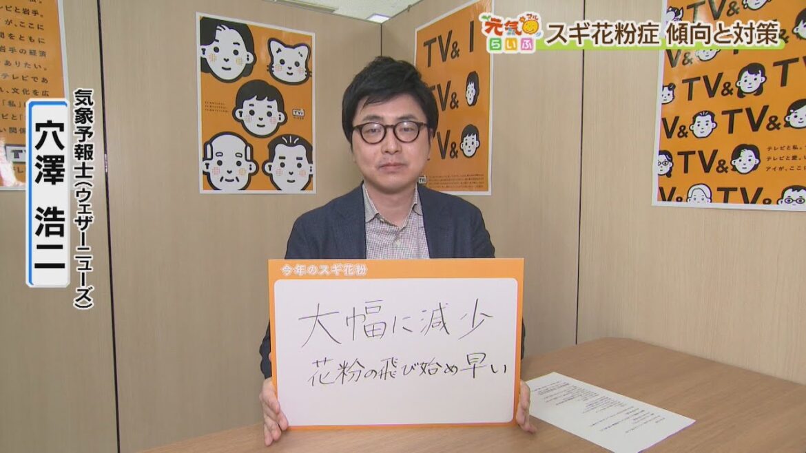 元気○（マル）らいふ　【スギ花粉症】（2023/2/8放送　ニュースプラス１いわて）