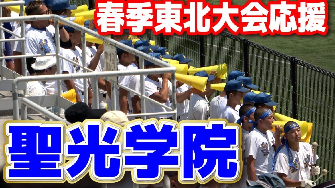 聖光学院応援　高野球応援　青森山田vs聖光学院　春季東北大会　2024.6.14 仙台市民球場