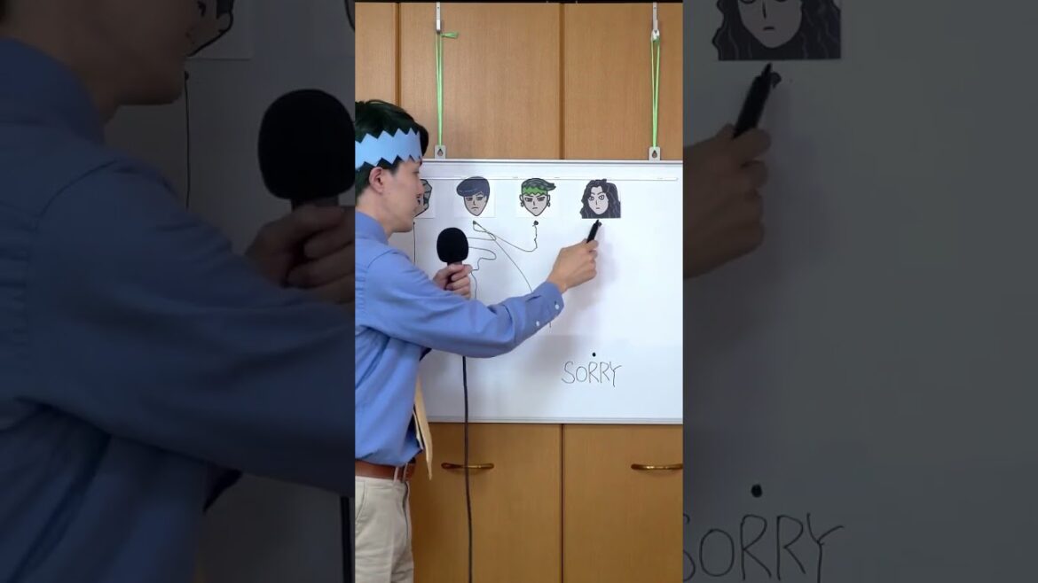 謝るときの違い　#ジョジョ #岸辺露伴