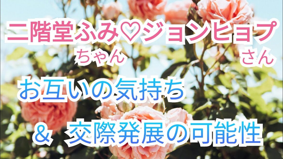 【二階堂ふみ＆ジョンヒョプ】お互いの気持ちとお付き合いに発展する可能性を占いました✨