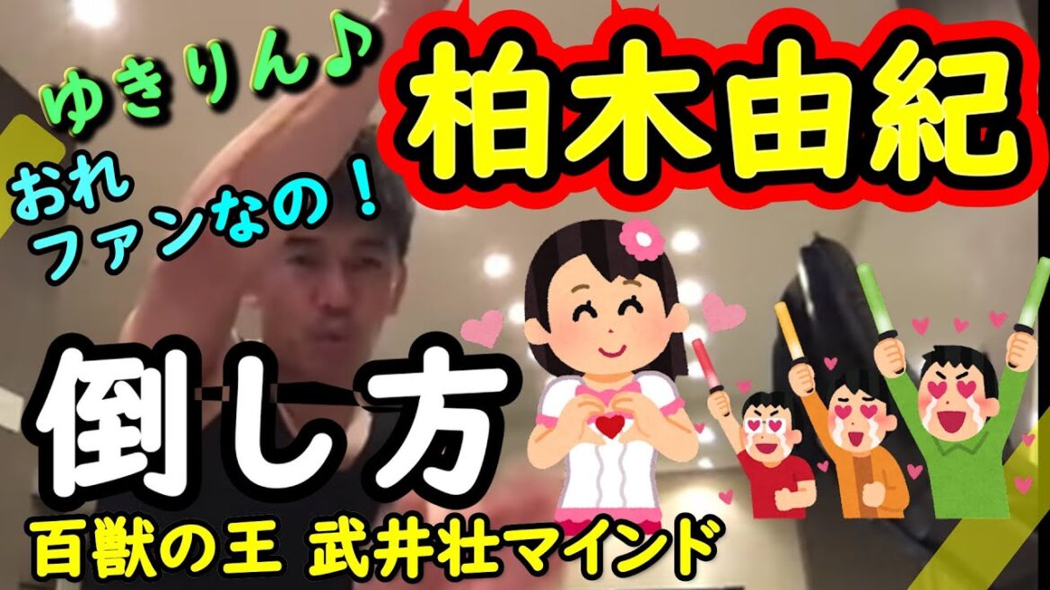 ゆきりんこと柏木由紀の倒し方【武井壮】【ライブ】【切り抜き】