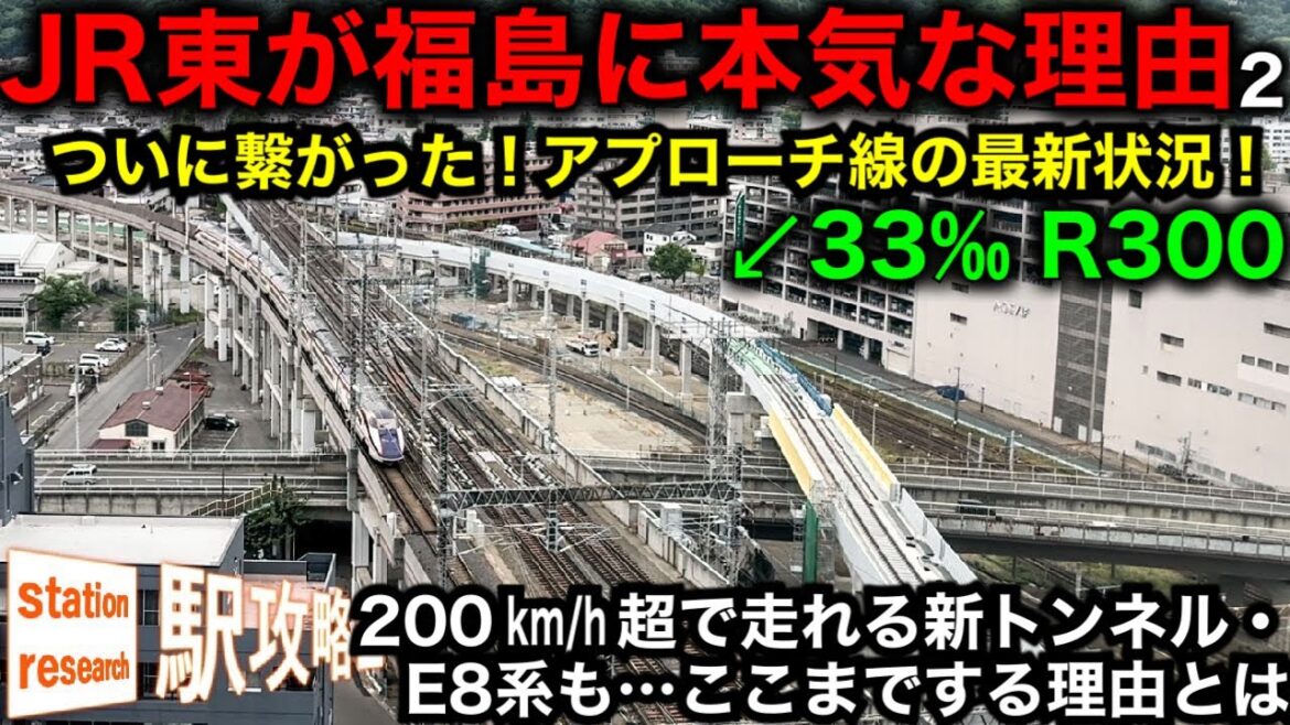 【福島駅アプローチ線】北海道への重要ポイント！JR東日本が本気な理由とは【2024/5最新状況】■駅攻略