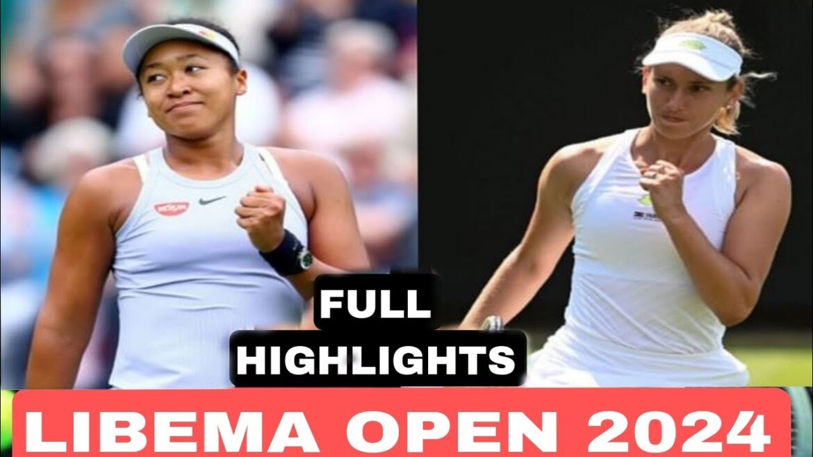 Naomi Osaka vs Elise Mertens Highlights | Libéma Open 2024 Naomi Osaka vs Elise Mertens Highlights | Libéma Open 2024