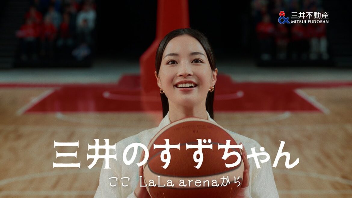 広瀬すず、見事なシュートで“観客”大盛り上がり！「三井のすずちゃん」CMシリーズ最新作が公開　メーキング映像も