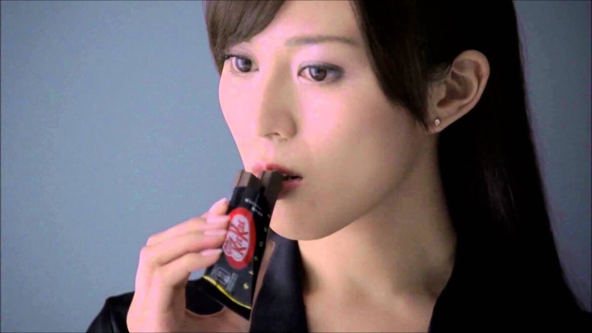 Nestle キットカット オトナの甘さ「ひっぱる」 比嘉愛未