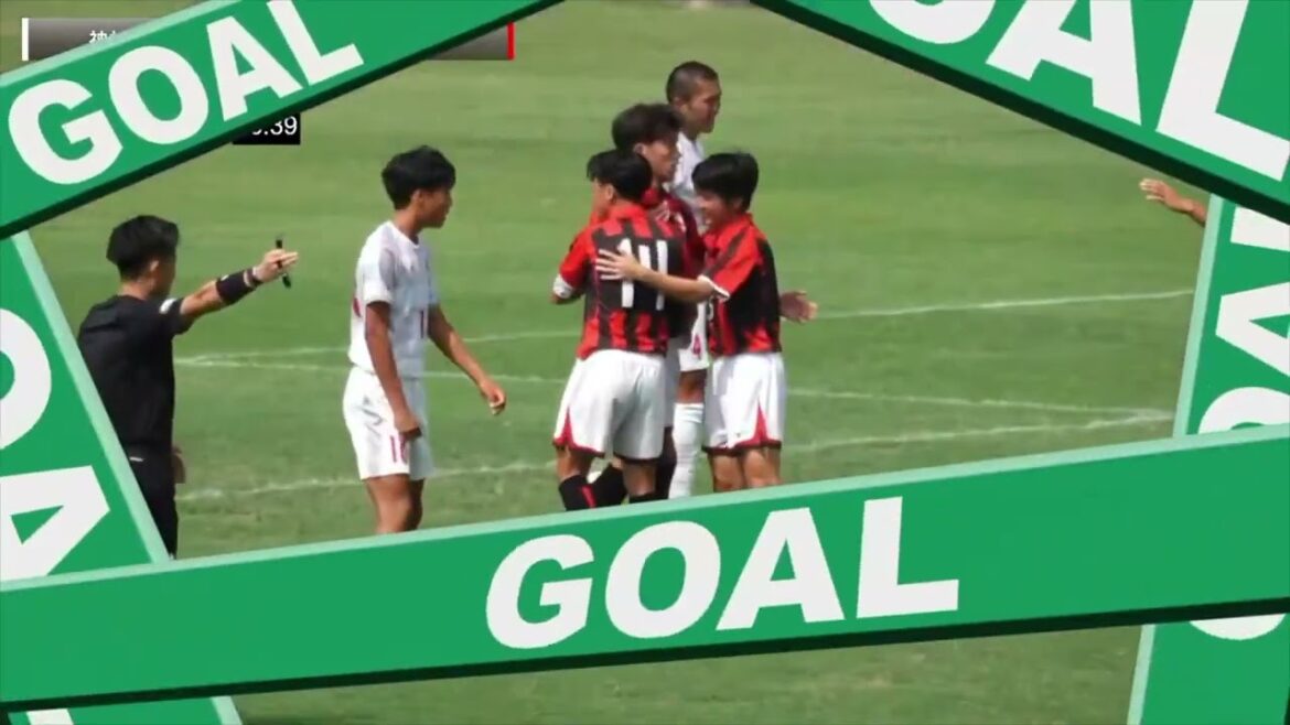 ハイライト【九州IH2024男子】準決勝① 神村学園 vs 日章学園 第76回全九州高等学校サッカー競技大会（スタメン概要欄掲載）