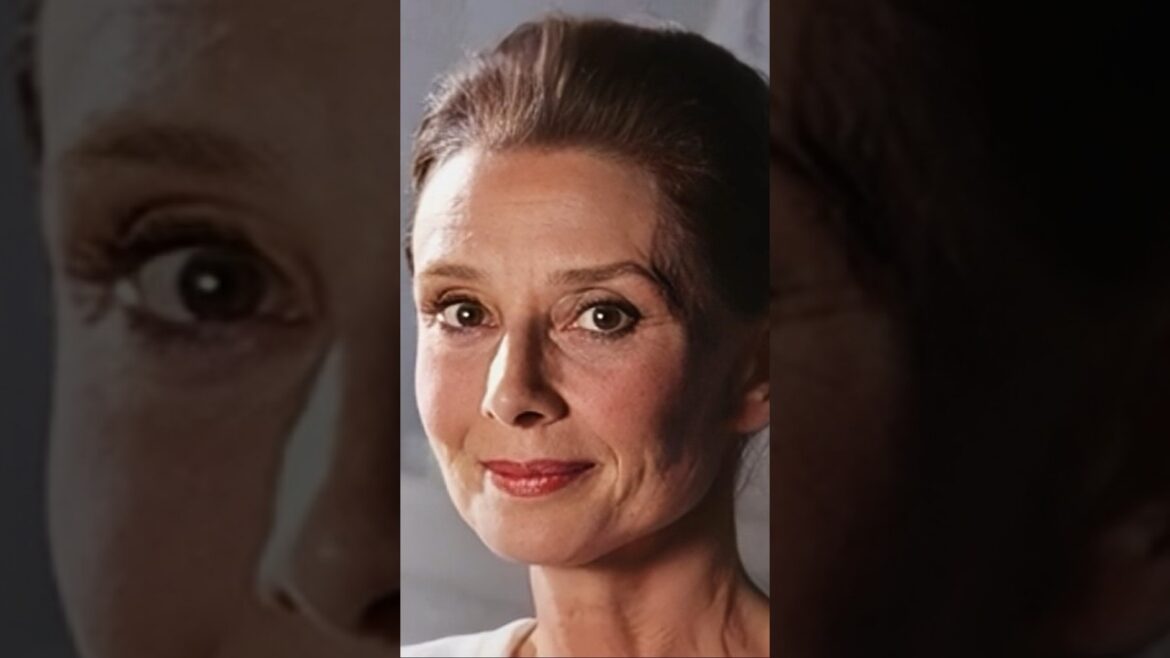 The stunning - most beautiful woman - Audrey Hepburn the older version