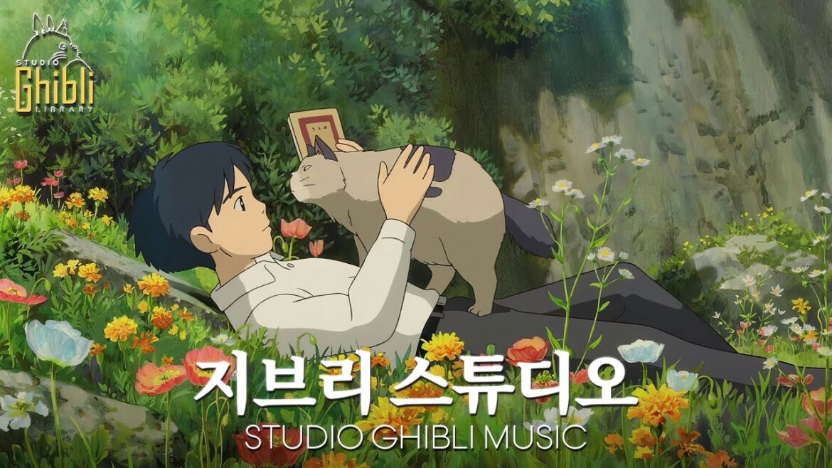 【2 Hours Ghibli Summer】지브리메들리 피아노☀️  새로운 하루의 활력을주는 음악~ 지브리 힐링 🌵 작업용 • 공부용 • 수면용 BGM