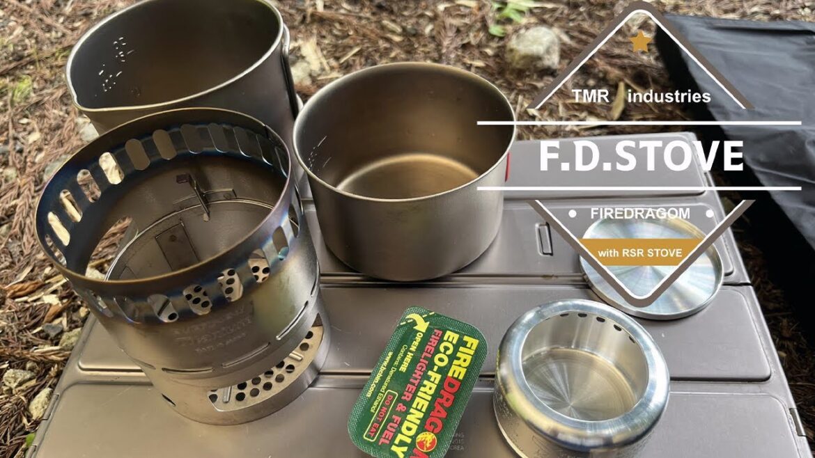 【F.D.Stove】と【ファイヤードラゴン】でつくるクリーンでエコなキャンプ飯トライアル