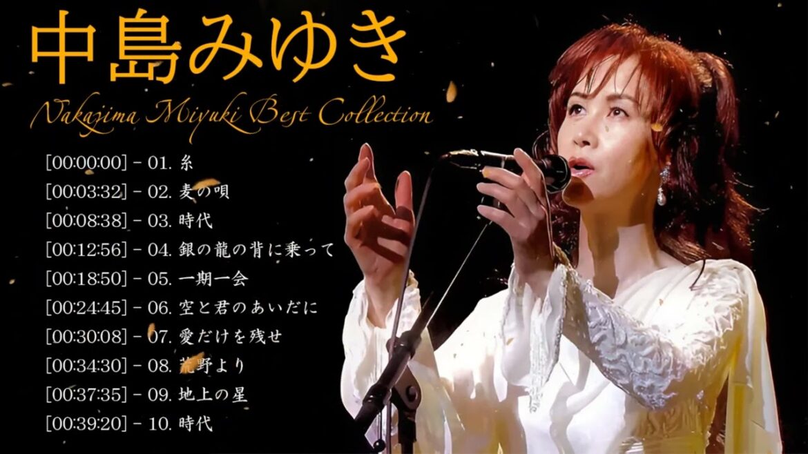 中島 みゆき メドレー❤ Nakajima Miyuki おすすめの名曲 2024 -- 中島 みゆき 人気曲メドレー