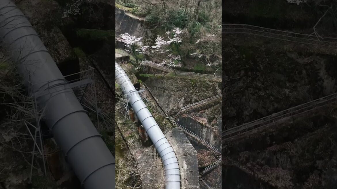 北原発電所×ドローン｜中国電力