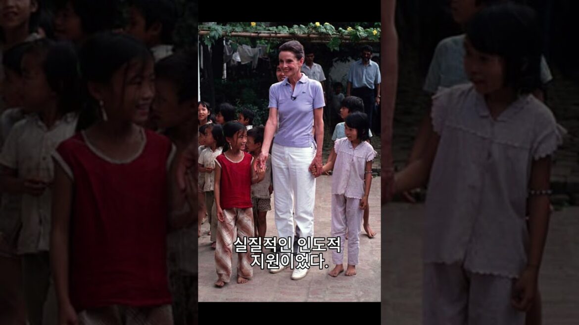 [오드리 햅번]영화배우 오드리햅번의 감동적인 사랑 이야기 #감동 #실화 #사랑 #지식 #이야기