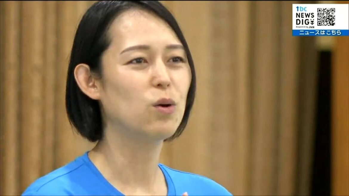 「パワフルカナ」バレーボール元日本代表・大山加奈さんが中学バレー部の生徒に教えたこと「チャレンジ」 宮城・富谷市 「パワフルカナ」バレーボール元日本代表・大山加奈さんが中学バレー部の生徒に教えたこと「チャレンジ」 宮城・富谷市