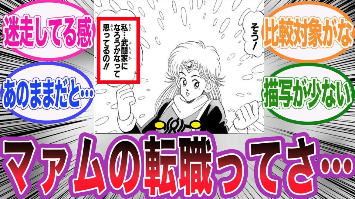 【ダイの大冒険】武闘家になったマァムについてある疑問を抱く読者の反応集