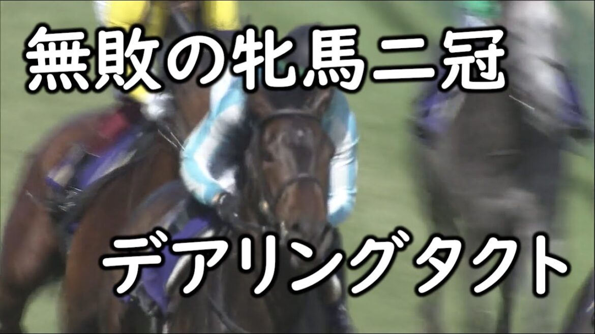 【デアリングタクト】無敗の牝馬二冠馬全４戦